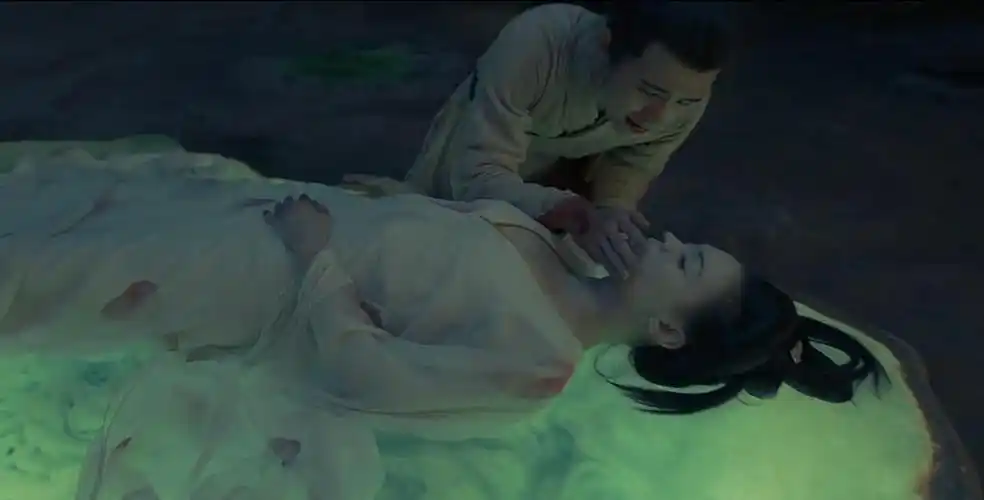 对妖猫传中的杨玉环真的是醉醉的