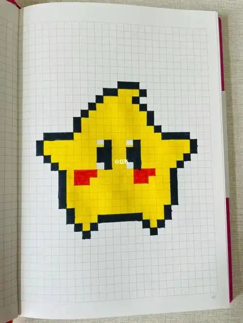 像素画打卡  #像素画  #网格像素画  #像素画临摹  #格子画