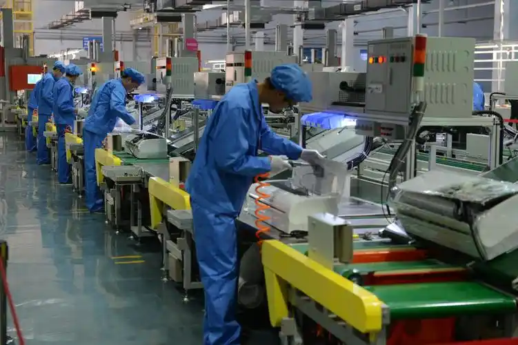 海尔互联工厂生产线.傅学军