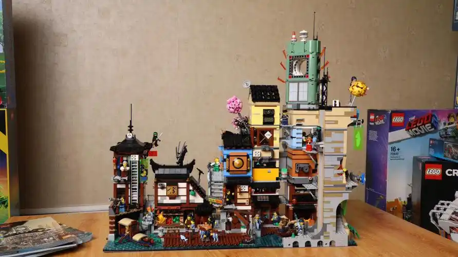 乐高  #乐高忍者  乐高70620忍者城,70657忍者码头,70751忍者神庙