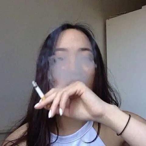 吸烟女生快手头像霸气 我有_女生头像_我要个性网