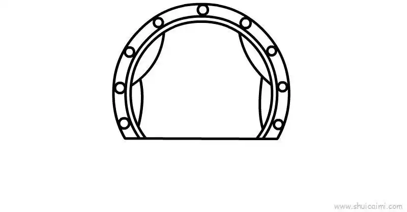 舞台简笔画画法图解