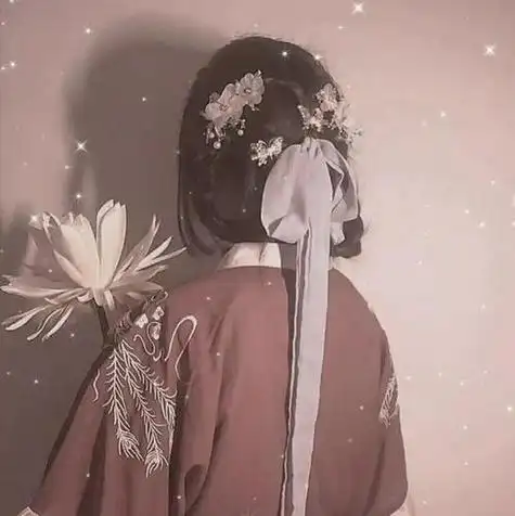 古风真人女生闺蜜高清头像