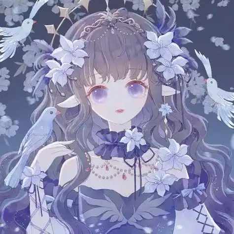 仙气女生头像 #可爱头像女卡通呆萌 #好看的动漫头像#动漫 - 抖音