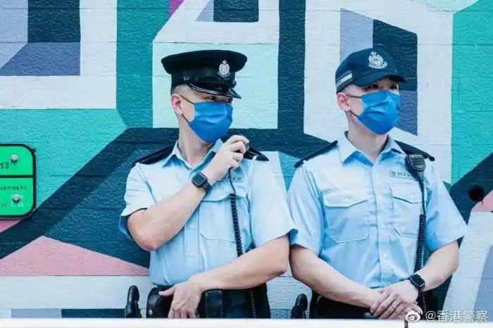 图片来源:香港警察微博