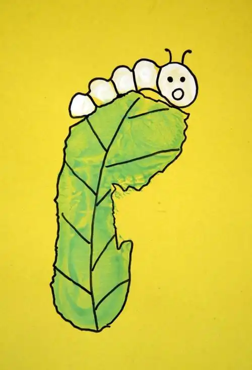 有趣的手印脚印画 - 单挑 - 单挑(单一梁)的快乐童年