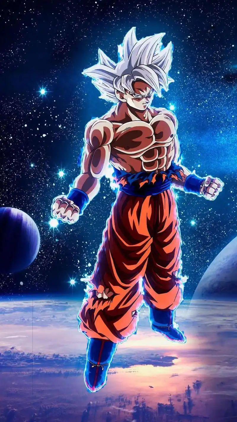 超级赛亚人 #自在极意功 #送你一张壁纸 #动漫 - 抖音