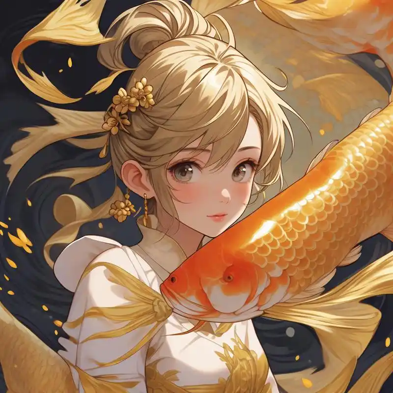 女人顺风顺水招财头像95旺财又旺运