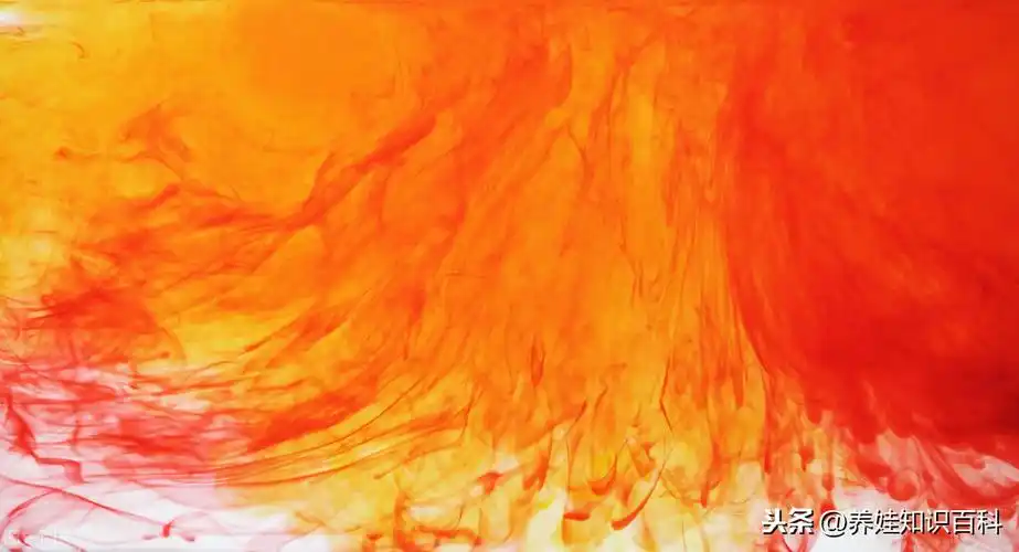 红黄混合是什么颜色?橙色!颜料的用量比一般为3:5或7:10