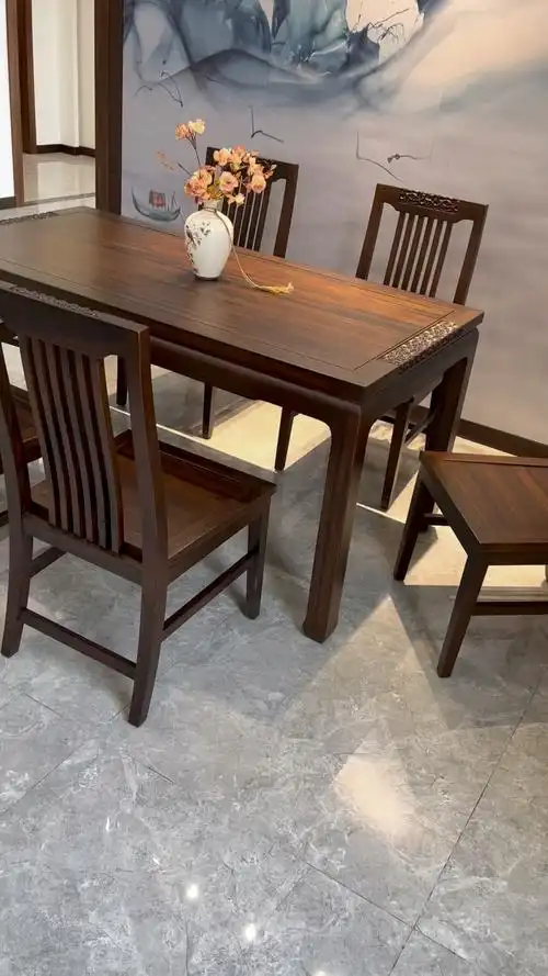 黑檀木爱里古夷苏木有商家称东非酸枝硬木之王木中珍珠花纹绝美深色