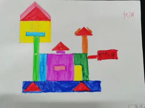 我们的四边形创意画