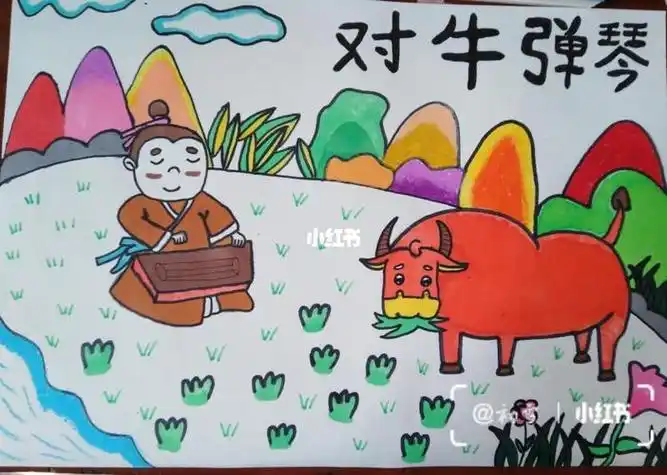 儿童故事简笔画儿童图画简单又漂亮