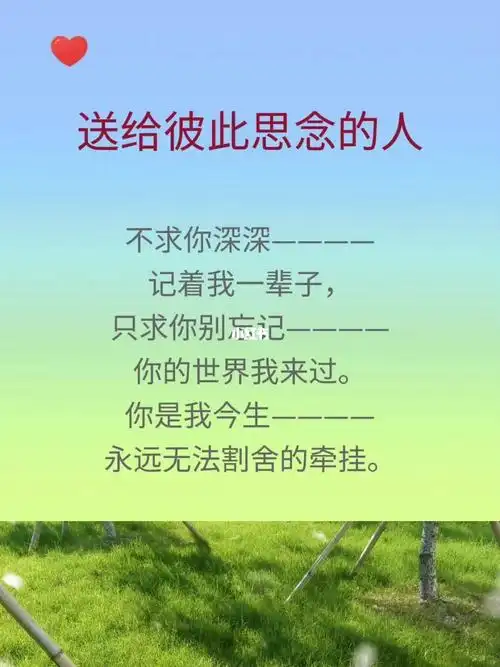一辈子,只求你别忘记,你的世界我来过,你是我今生,永远无法割舍的牵挂