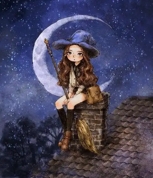 aeppol童话风格的唯美插画作品