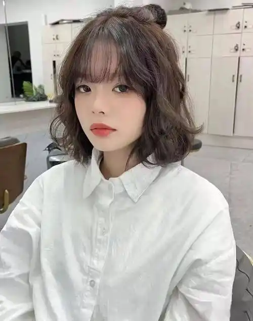 "短发芭比烫呀",温柔住了~_发型_中国_形象