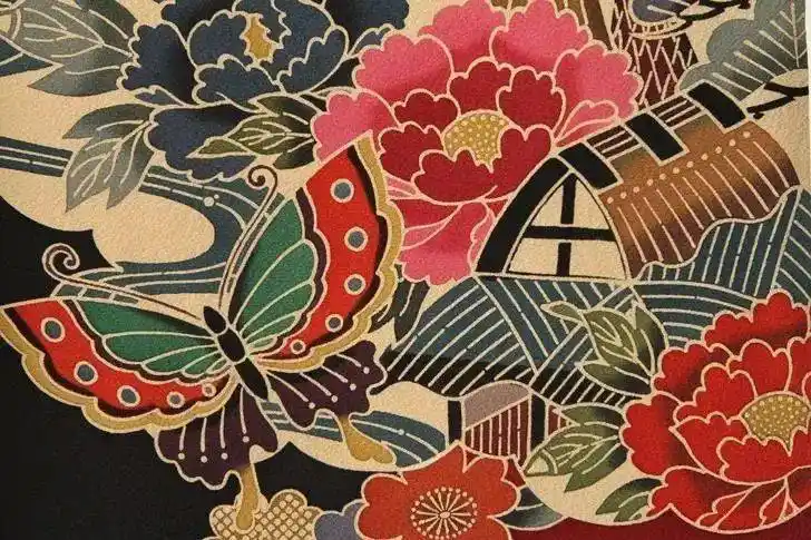 【一期一会】日本和服的巧妙纹饰_图案