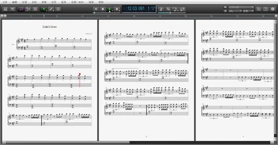 limitless 钢琴谱