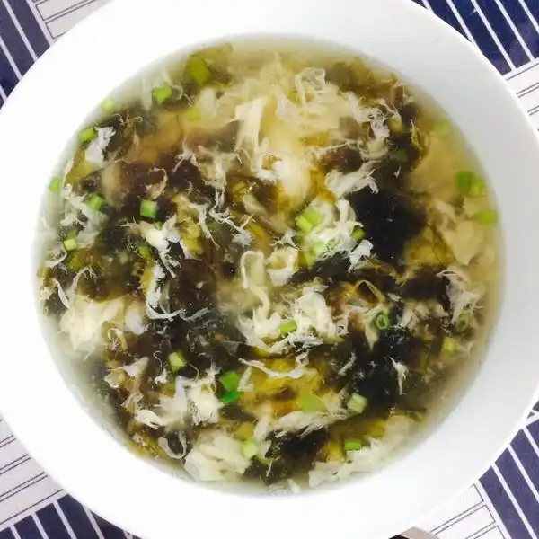 haha-洽洽做的紫菜蛋花汤