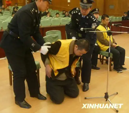 三鹿刑事犯罪案犯张玉军耿金平被执行死刑