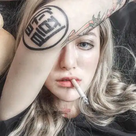 纹身伤感头像女生 女生头像图片大全 -【爱个性】