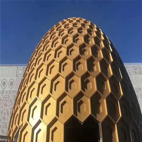 来图定制 外墙异形铝单板 门头异形铝单板 欧百得价格实惠图片