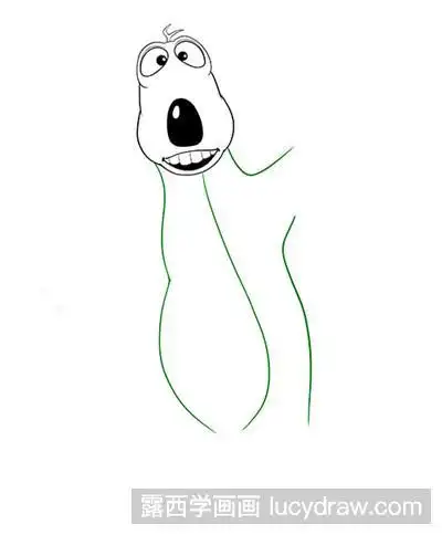 简笔画教程:教你画倒霉熊