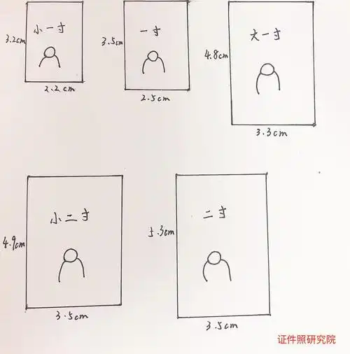 一寸照片二寸照片到底有多大哪个用的多