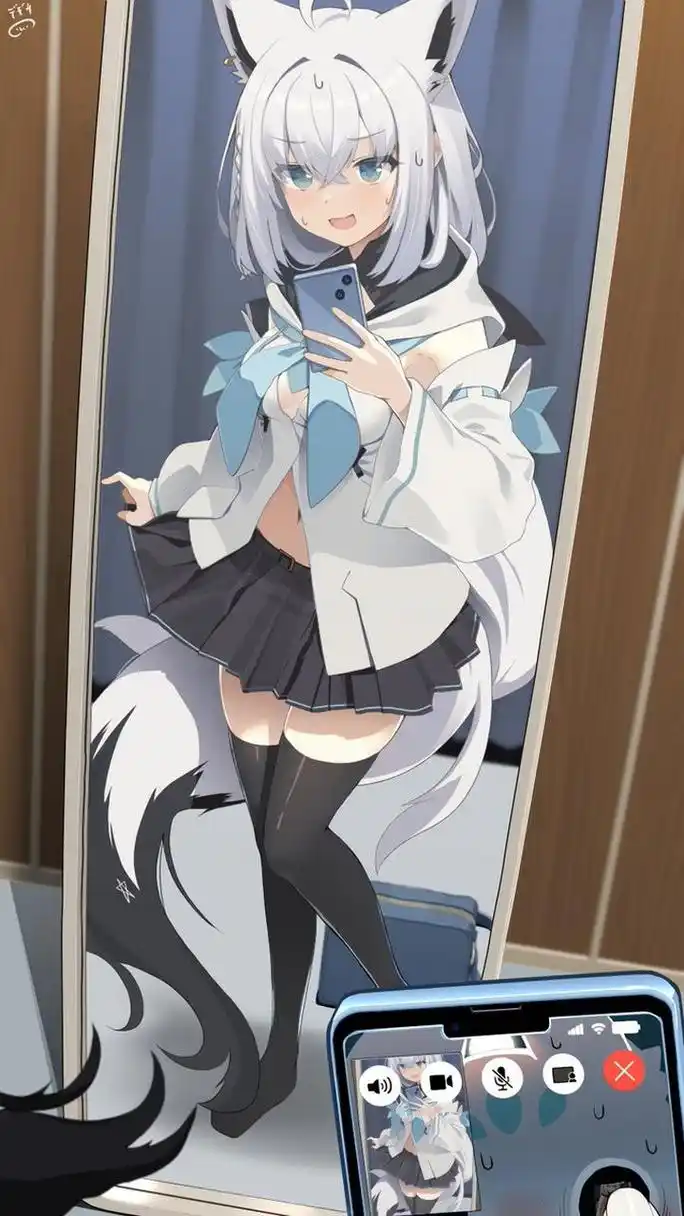 虚拟主播# 白上吹雪 twi:@dei_pft