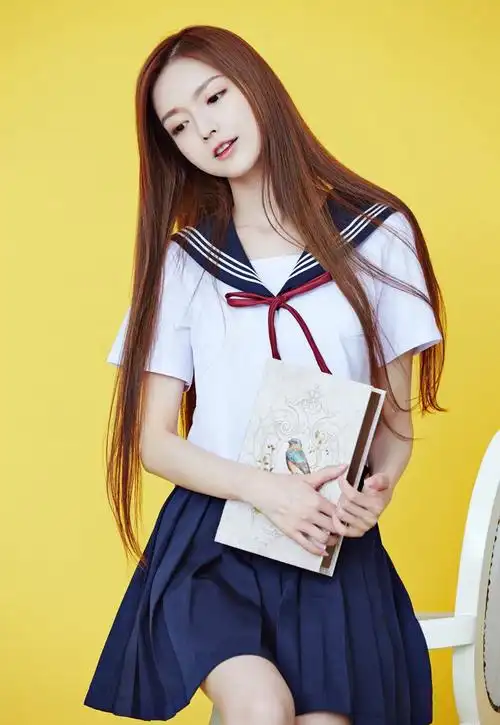 叶子淇图片叶子淇可爱水手服写真图片