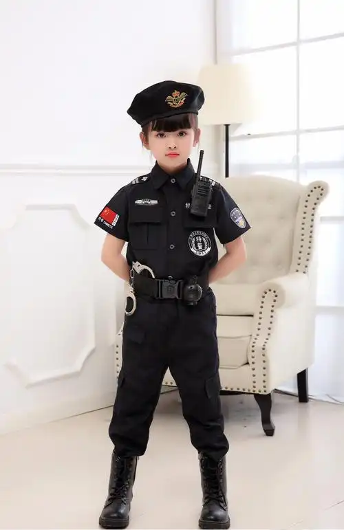 察儿童服装察童装秋儿童察套装官表演演出衣服男女童装长袖标准套餐