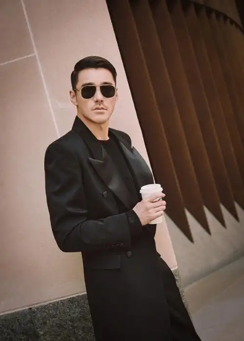 胡兵在伦敦时装周##胡兵出发去爱##胡兵全球go