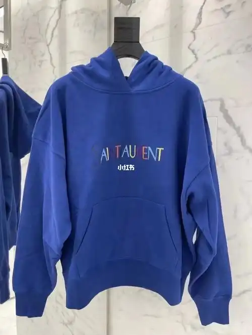 saintlaurent圣罗兰克莱因蓝卫衣