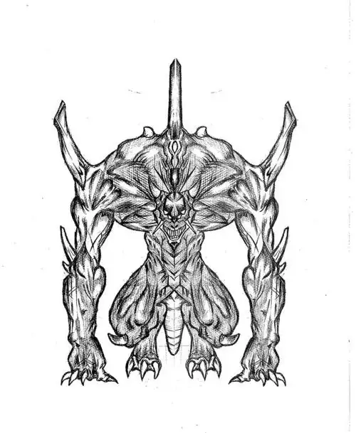 怪物/怪兽角色手绘#原画#插画#素描