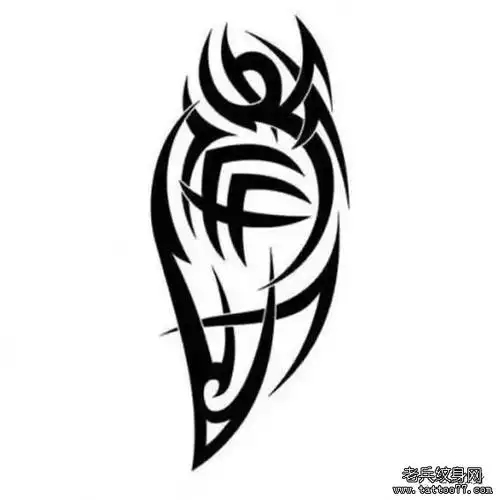 图腾纹身手稿图案