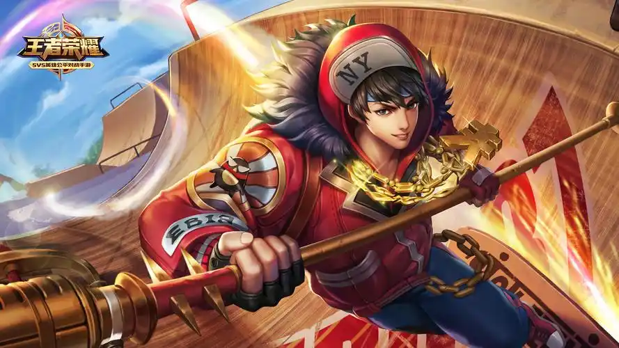 赵云嘻哈天王皮肤图片王者荣耀桌面壁纸高清大图预览1920x1080_游戏