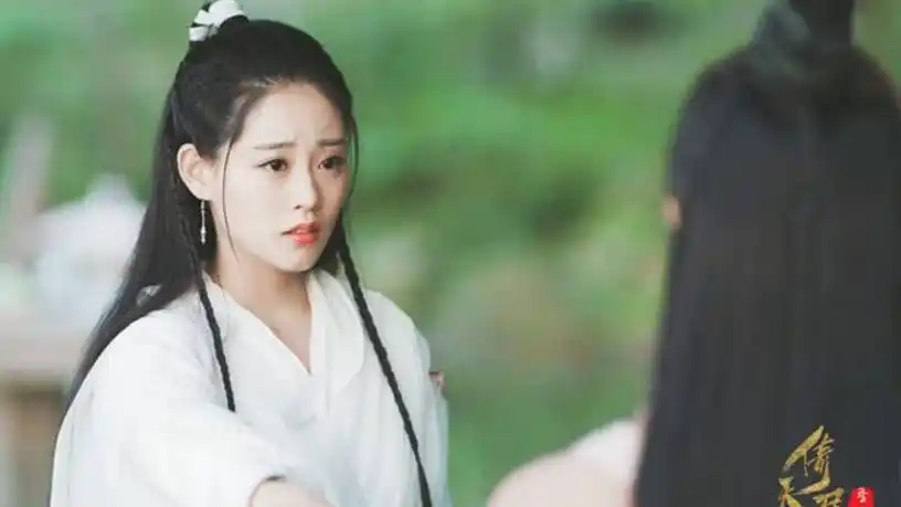 古装剧白衣仙女女神4:祝绪丹 饰演《倚天屠龙记》周芷若