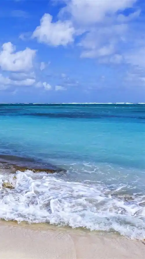 海洋,大海,唯美风光,海岸,自然美景,手机壁纸蓝色海洋