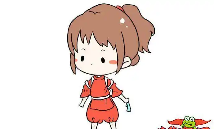 千寻怎么画q版千与千寻简笔画