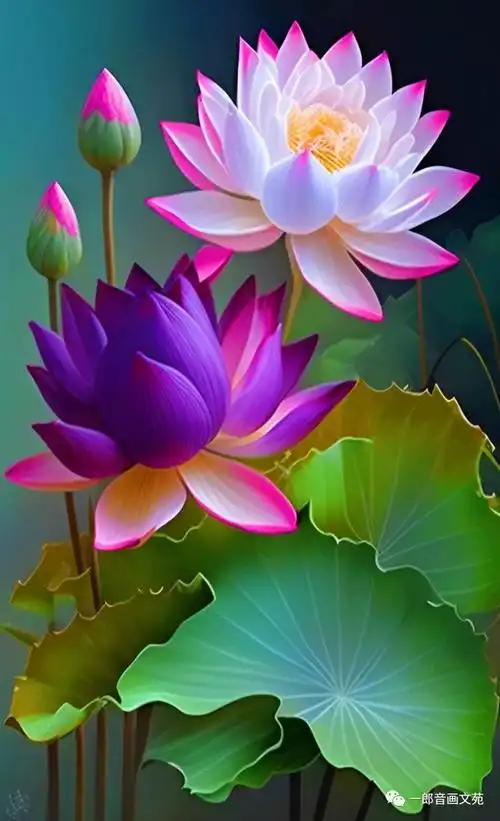 稀有荷花紫气东来67紫色的花色又美又仙又高贵太美了