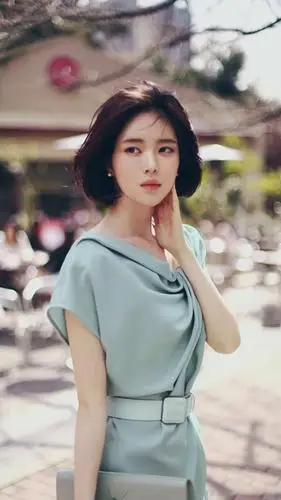 爱笑的女生运气不会差,拍照也很美,单人照这样拍,时尚又好看