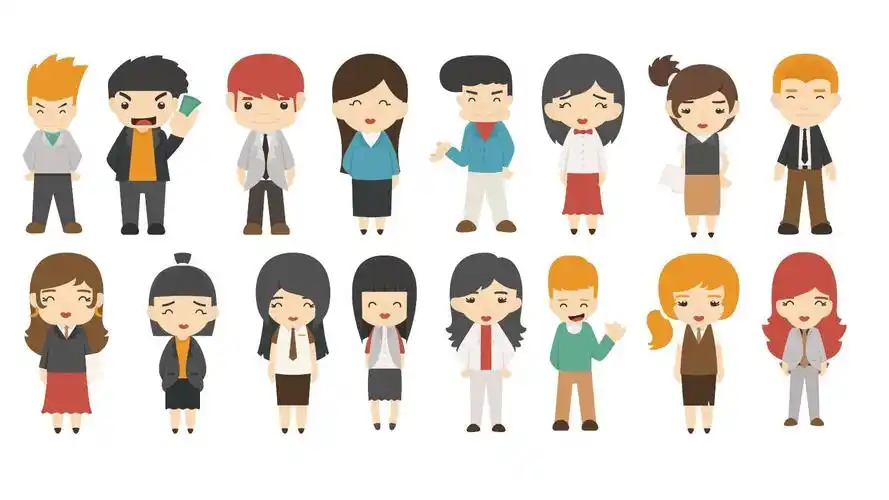 扁平化卡通ppt06_卡通动漫_ppt模板_实用文档