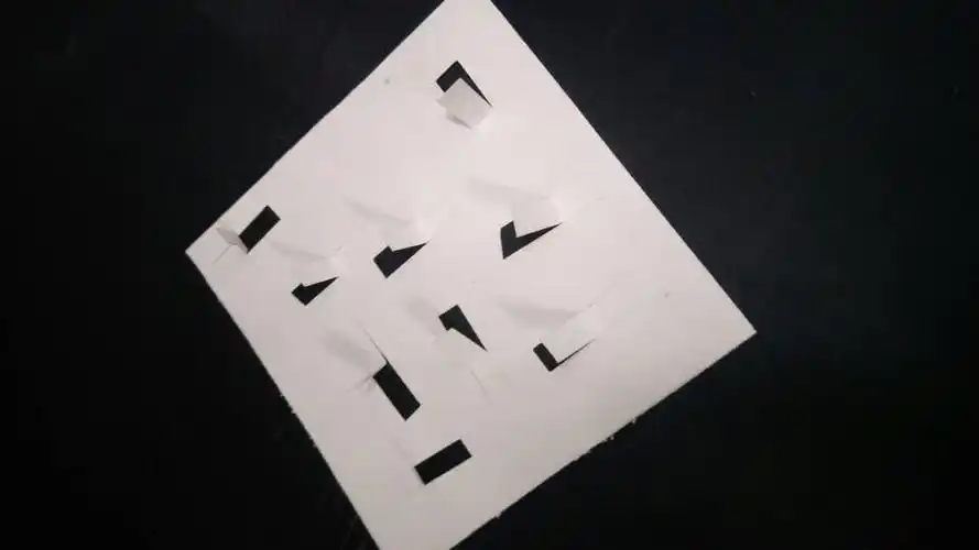 半立体构成作业