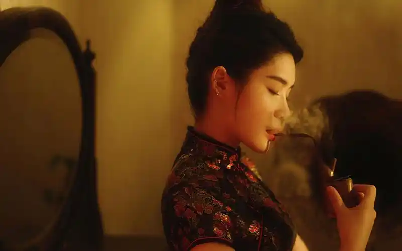 性感旗袍美女复古民国风写真高清壁纸