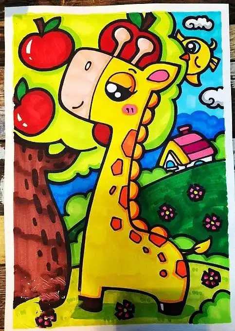 如何画出有立体效果的儿童画呢?