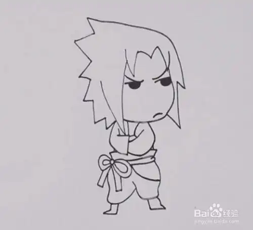 佐助怎么画好看