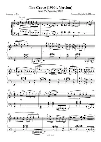 海上钢琴师thecrave1900版原版