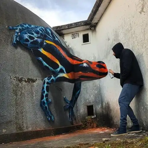 18张令人惊叹的裸眼3d画,一面墙凭空消失,狗都分不清真假一直叫