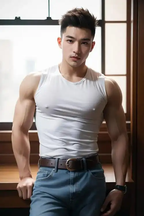 健身帅哥大赏 男模健身日常 男人健美欣赏 阳刚肌男 健身房里的帅哥