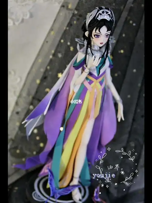 王者荣耀白晶晶超轻粘土手办