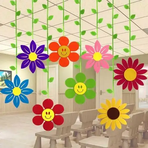 幼儿园吊饰挂饰教室装饰商场店铺挂件创意环创材料走廊空中布置